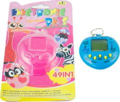 WOWO Tamagotchi elektronska igrača 49 v 1 - Tamagotchi elektronska igrača 49 v 1 v modri barvi