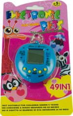 WOWO Tamagotchi elektronska igrača 49 v 1 - Tamagotchi elektronska igrača 49 v 1 v modri barvi