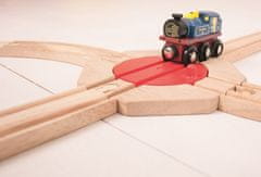 Bigjigs Rail Turntable s 4 izhodi