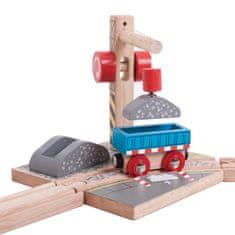 Bigjigs Rail Gravel Crane