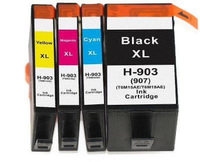 ABCToner - Compatibles Ensemble 4x cartouche d'encre pour HP 903XL pour HP  OfficeJet 6950 Pro 6860 6868 6960 6968 6970 6975 6978 de ABC