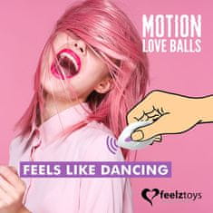 Feelztoys Vibro kroglice "Motion Love Balls - Twisty" (R28190)