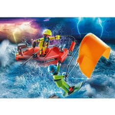 Playmobil REŠEVANJE KITESURFERJA Z GLISERJEM 70144, REŠEVANJE KITESURFERJA Z GLISERJEM 70144