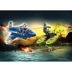 Playmobil POLICIJSKI JET Z DRONOM 70780, POLICIJSKI JET Z DRONOM 70780