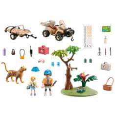 Playmobil ANIMAL RESCUE QUAD 71011, ANIMAL RESCUE QUAD 71011