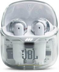 JBL Tune Flex, prozorno bela