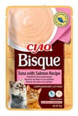 Churu Cat CIAO Bisque Tuna z lososom Recept 40g