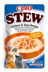 Churu Cat CIAO Stew Chicken &amp; Tuna Recipe 40g