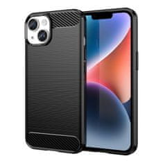 slomart carbon case etui za iphone 14 upogljiv gel zadnji ovitek črn