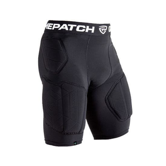 GamePatch PRO + Kompresijske kratke hlače s polno zaščito, črne