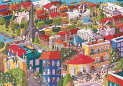 Trefl Puzzle UFT Eye-Spy Sneaky Peekers: Paris 1000 kosov