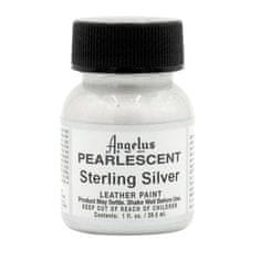 Rayher.	 Angelus barva za usnje, Pearl Srebrna, 29.5ml