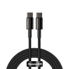 BASEUS Kabel USB-C - Hitro polnjenje USB-C 100W 2m - ves črn