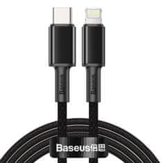 BASEUS Kabel iPhone USB-C - Lightning hitro polnjenje 20W 2m - črn