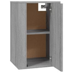 Vidaxl Stenska TV omarica 2 kosa siva sonoma 40x34,5x60 cm