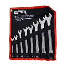 shumee AWTOOLS GARNITURA OBROČNOOBROČNIH KLJUČEV 8 kos. 6 8 10 12 13 15 17 19 mm