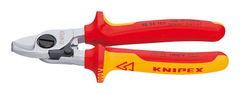 shumee KNIPEX IZOLACIJSKE ŠKARJE 1000V ZA REZANJE KABLOV IN ŽIC 165mm Fi=15mm / 50mm2