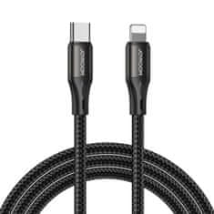 Joyroom kabel za hitro polnjenje / prenos podatkov USB Type C - Lightning PD 20W 2m črn (S-2024N1-PD)