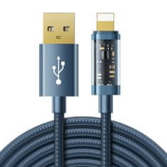 Joyroom iPhone USB - Lightning kabel za polnjenje in prenos podatkov 2,4A 20W 2m modri