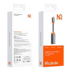 Mcdodo Adapter Lightning za 2x Lightning Oryx CA-0490 (črn)