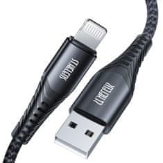 Joyroom MFI USB - Lightning kabel za prenos podatkov in polnjenje 2,1 A 20 W 1,8 m črn (ST-C04)