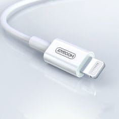 Joyroom Kabel za hitro polnjenje USB tipa C - Lightning (certifikat MFI) Power Delivery 3 A 1,2 m, bel (S-M420)