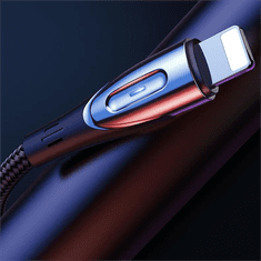 Joyroom Kabel za hitro polnjenje iPhone USB-A - Lightning serije Sharp 1,2 m črn