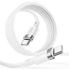 Joyroom robusten kabel USB Type C - USB Type C 3A 1,8 m, bel (S-1830N9)