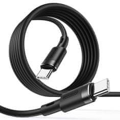 Joyroom robusten kabel USB Type C - USB Type C 3A 1,8 m črn (S-1830N9)