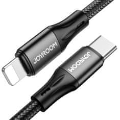 Joyroom kabel za hitro polnjenje / prenos podatkov USB Type C - Lightning PD 20W 2m črn (S-2024N1-PD)