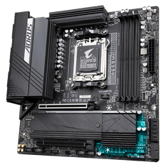 Gigabyte B650M Aorus Elite AX osnovna plošča, AM5, mATX, DDR5, WiFi6E