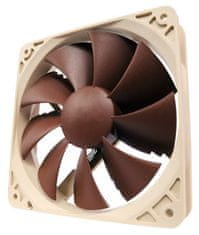 Noctua Noctua NF-P12 PWM računalniški ventilator 12 cm, rjav in bel, 1 kos, tih 12.6 dB, visoka zmogljivost hlajenja