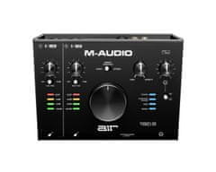 M-Audio M-AUDIO AIR 192|8 profesionalni avdio vmesnik, 24-bit/192kHz, USB, črno, 2 vhod, 4 izhod, z MIDI podporo