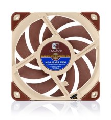 Noctua Noctua NF A12x25 PWM Računalniški ohišni ventilator 12 cm, bež in rdeč, tiho delovanje, visoka zmogljivost