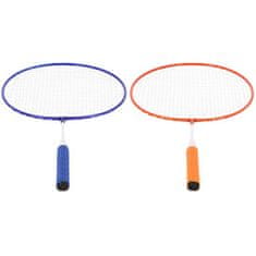 NILS NRZ052 Jeklo / Set za badminton 2 loparja + letvica Junior