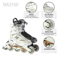 shumee NA2150 WHITE ROLERI VEL. 40 NILS EXTREME