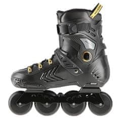 Nils Extreme NA20002 Black/Gold Velikost 37 Slalomske drsalke