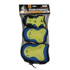 Nils Extreme H716 Navy-Lime Blue Velikost S Protector Set