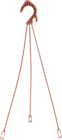 Nicoli Obešalnik za lonec 32 cm - terakota