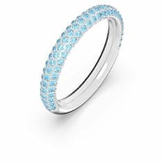 Swarovski Čudovit prstan z modrimi kristali Swarovski Stone 5642903 (Obseg 50 mm)