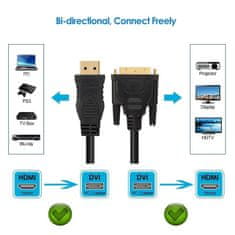 Northix Adapterski kabel HDMI na DVI 