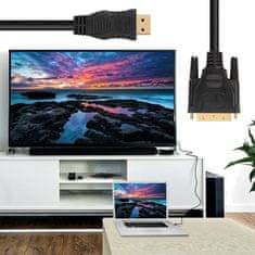 Northix Adapterski kabel HDMI na DVI 