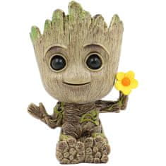 Northix Baby Groot, cvetlični lonček - roža 