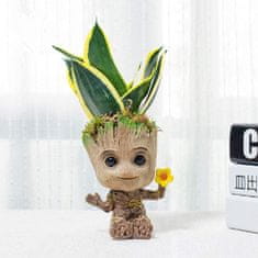 Northix Baby Groot, cvetlični lonček - roža 