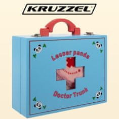 Kruzzel Otroški leseni zdravniški kovček 43 kosov Kruzzel 19869