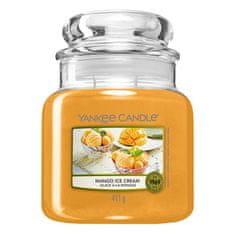 Yankee Candle Sveča v steklenem kozarcu , Mangov sladoled, 410 g