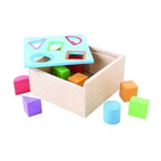 Bigjigs Toys Vložna škatla z oblikami