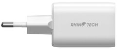 RhinoTech 33W adapter USB, bel (RTACC320)