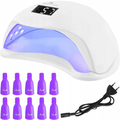 Beautylushh Dual LED profesionalna UV lučka za nohte, 48W