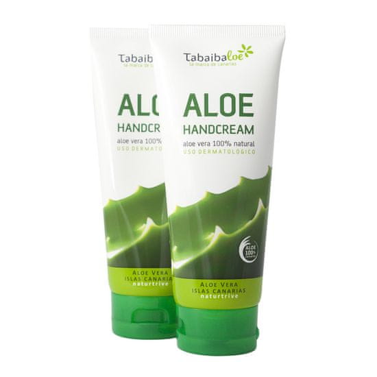 Tabaibaloe krema za roke z Aloe vero, 2x100 ml